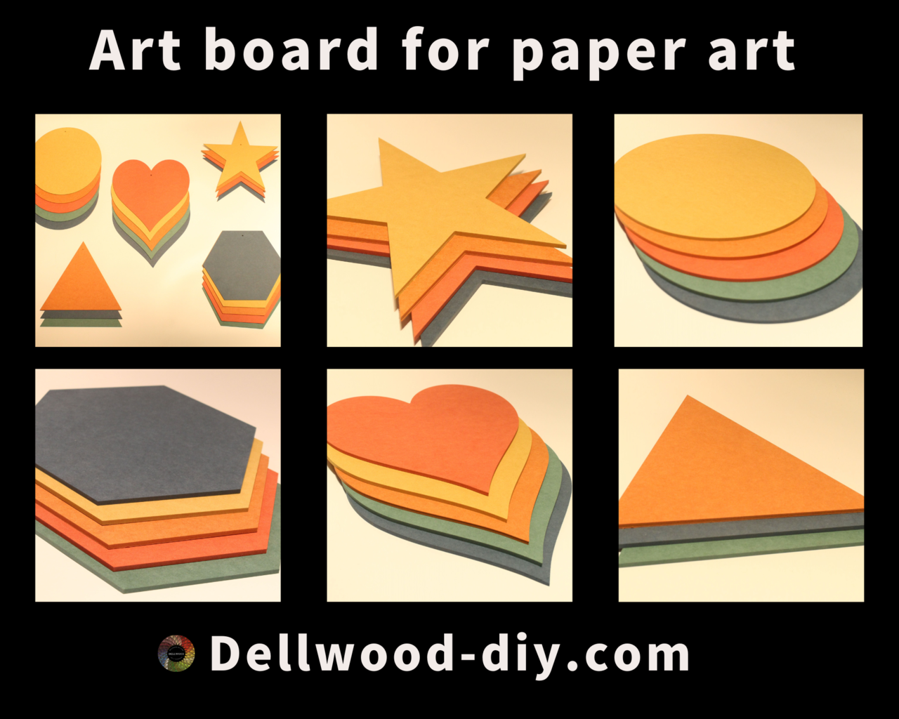 Cricut paper art and engraving art bases / boards / blanks Party